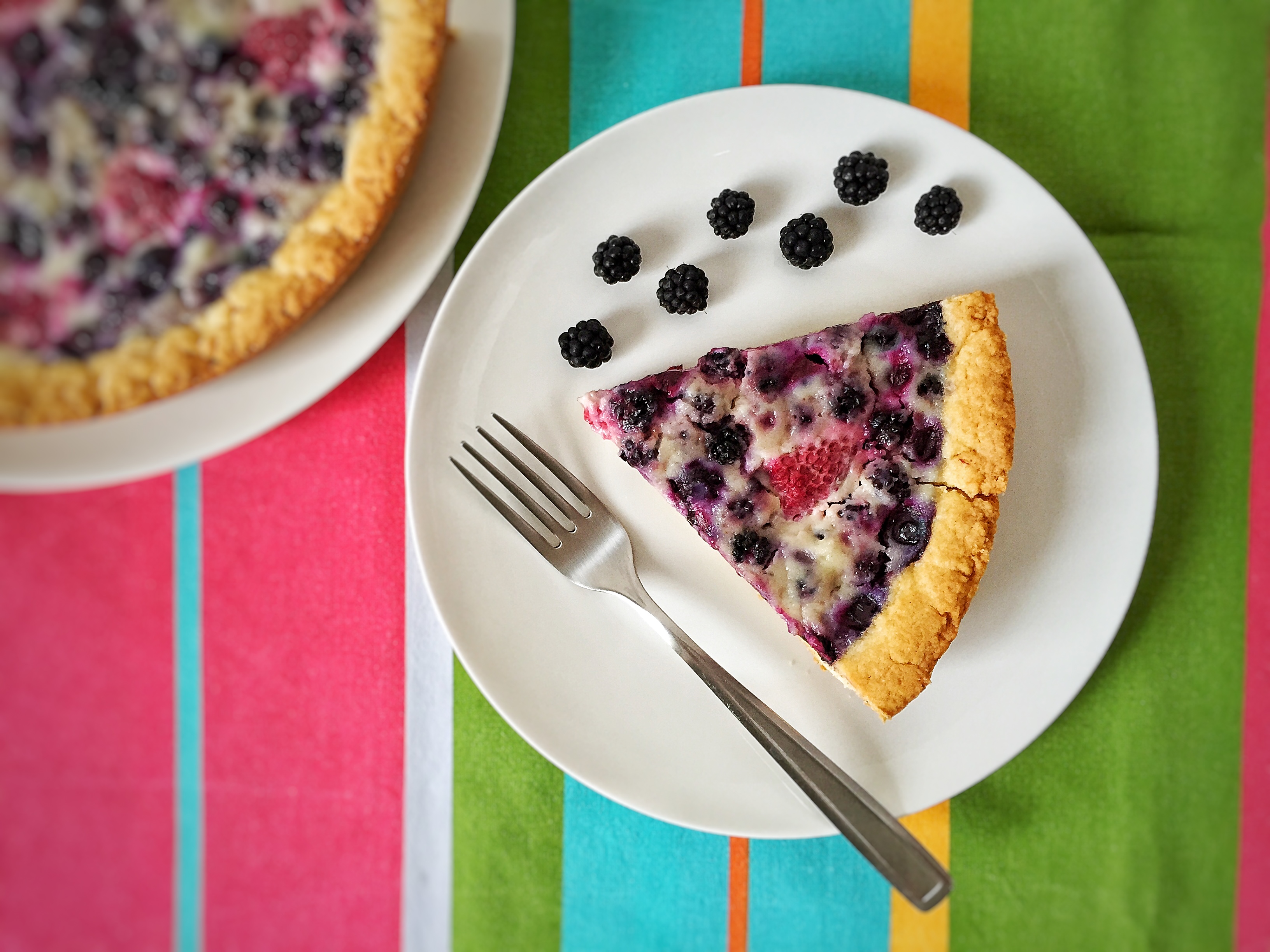 Crostata con i frutti di bosco