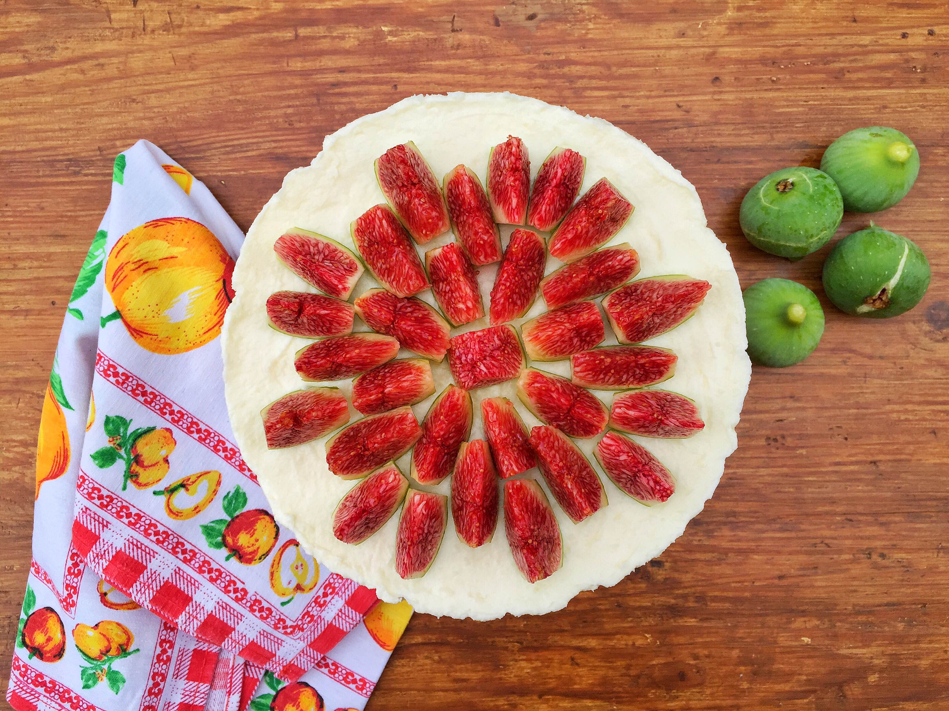 Cheesecake di fichi