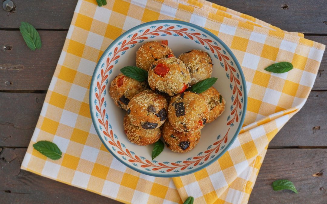 Polpette di pesce spada e melanzane