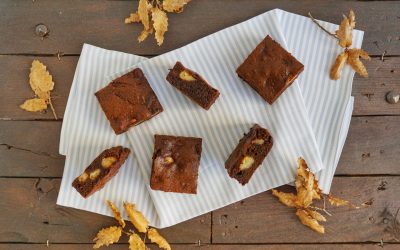 Brownie al cioccolato e banana